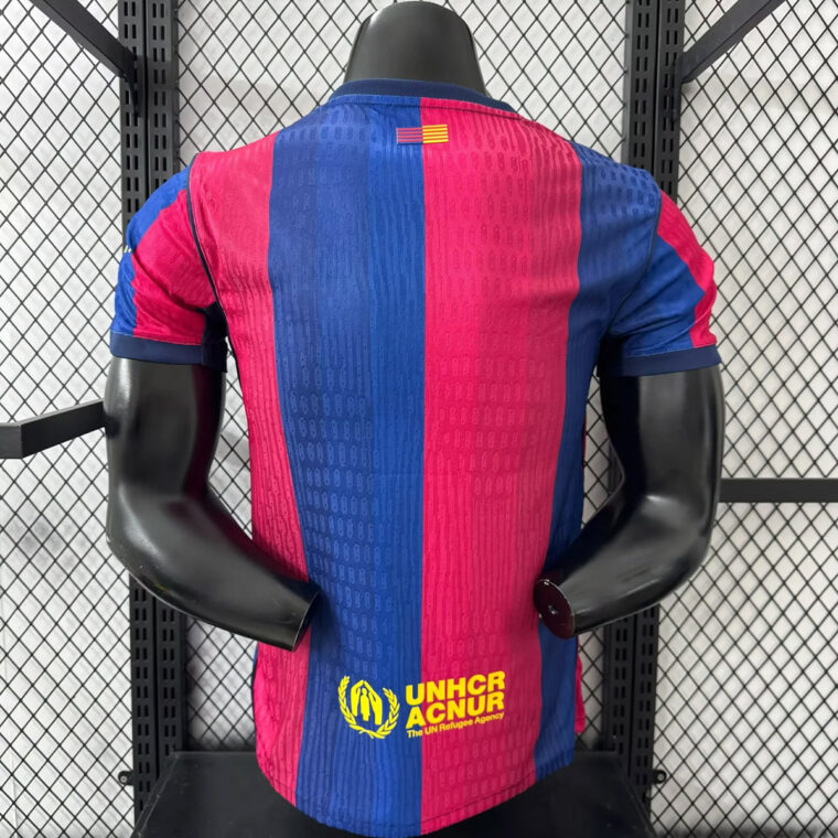 26_27 Barcelona Home Player Version Soccer Jersey 2
