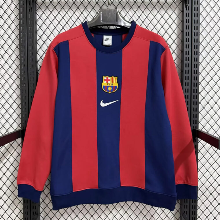 Barcelona Red Blue Sweatshirt