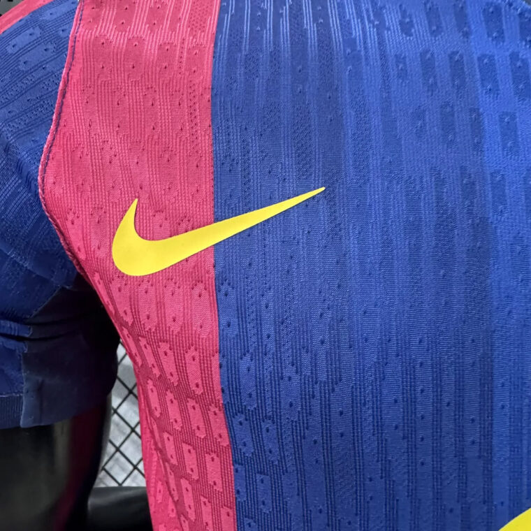 26_27 Barcelona Home Player Version Soccer Jersey 6