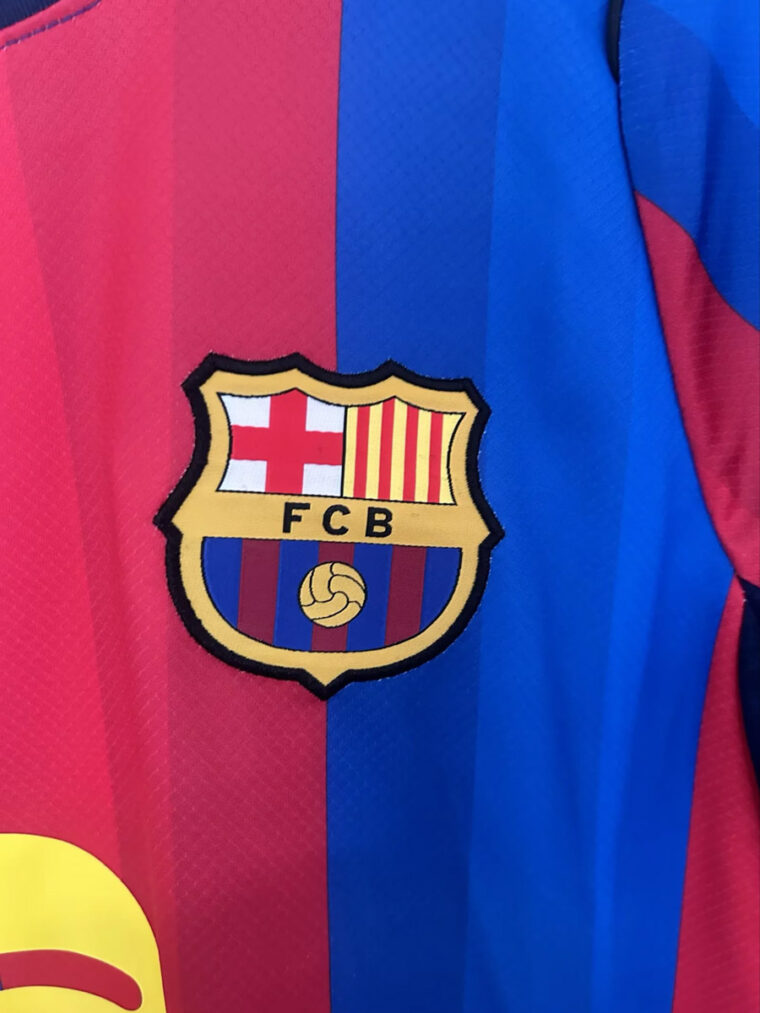 26_27 Barcelona Home Soccer Jersey 4