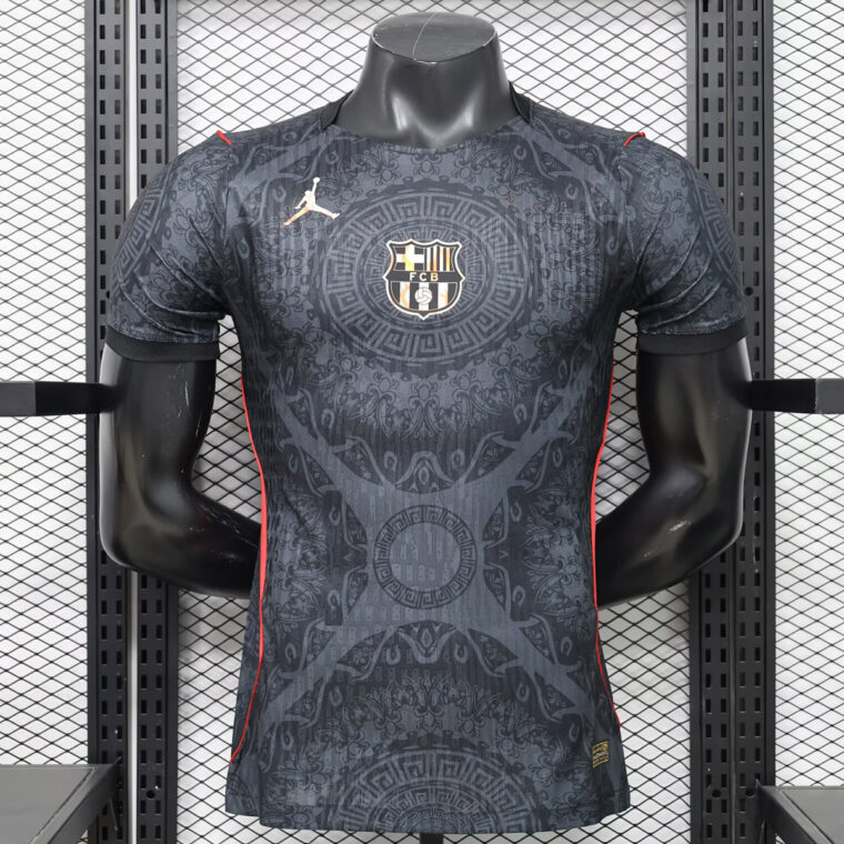 25-26 Barcelona Specail Version Black Soccer Jersey