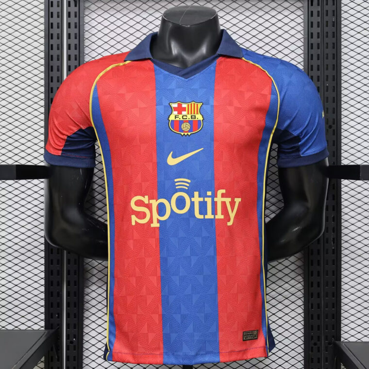 26-27 Barcelona 20th Years Player Version Soccer Jersey