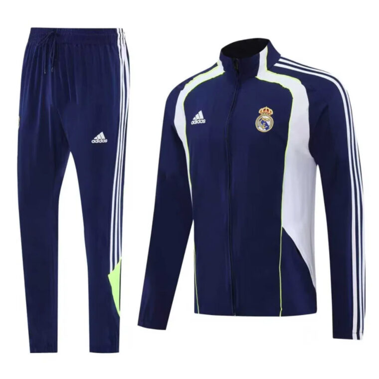 2025 Real Madrid UBP Blue Track Jacket 2