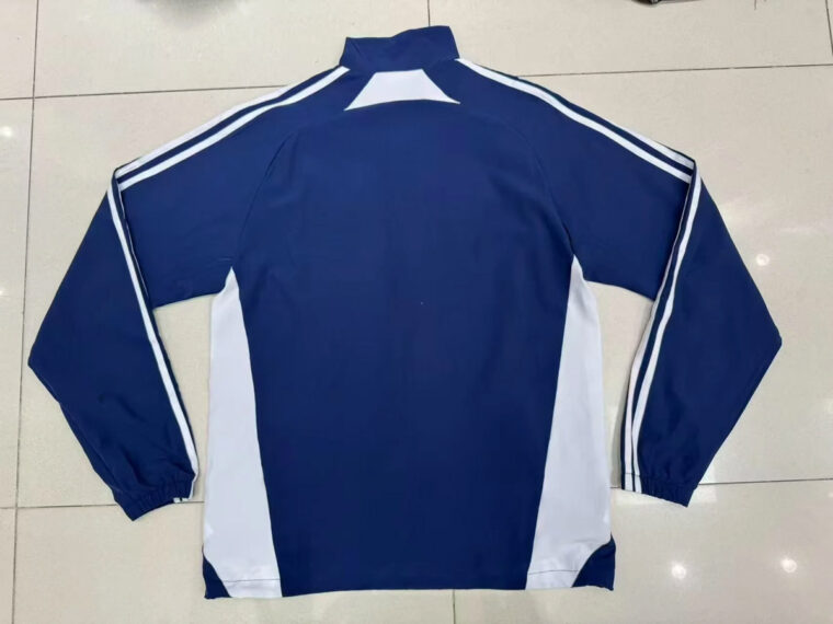 2025 Real Madrid UBP Blue Track Jacket 9