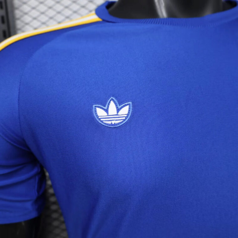 26_27 Real Madrid x Adidas Originals Blue Soccer Jersey 4