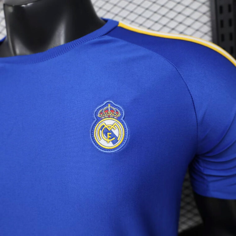 26_27 Real Madrid x Adidas Originals Blue Soccer Jersey 5