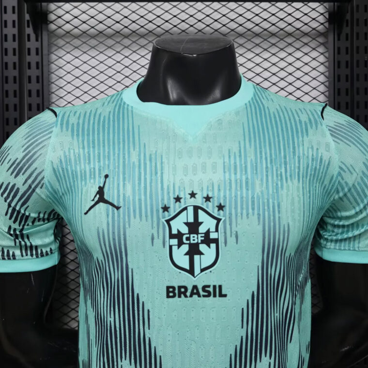 2026 Brazil Goalkeeper 3 Player Version Soccer Jersey 3