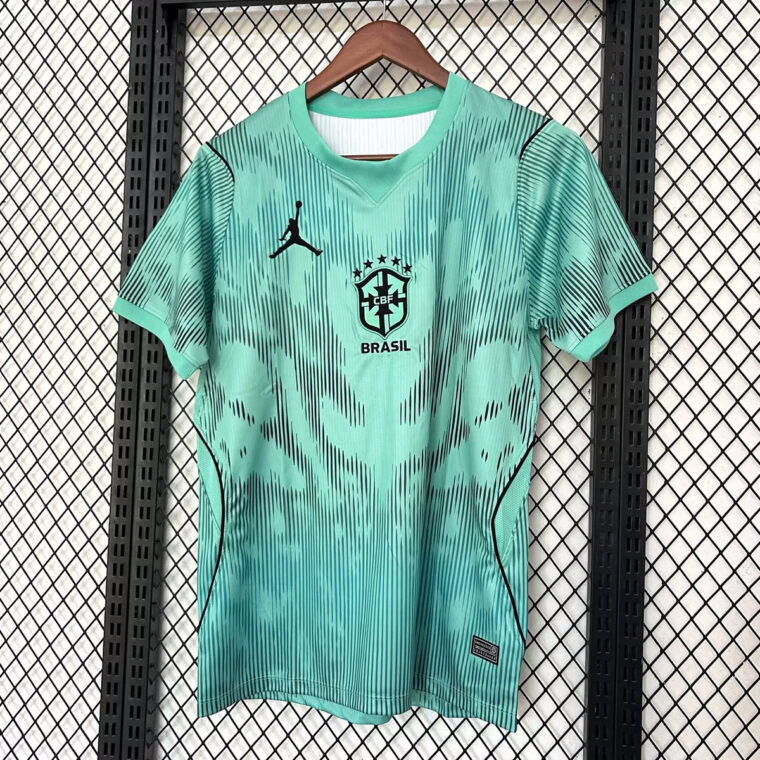 2026 Brazil Goalkeeper 3 Soccer Jersey