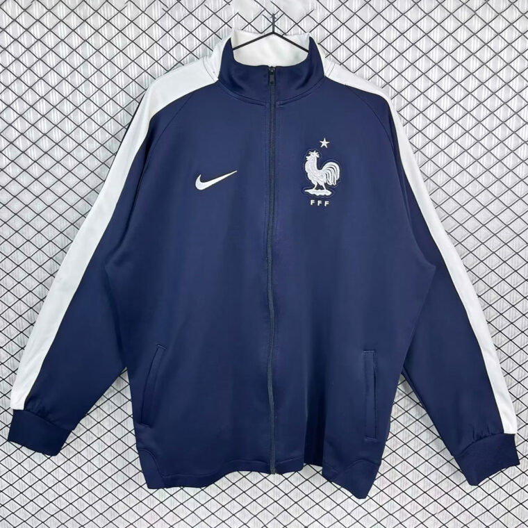 2014 France Blue Track Jacket