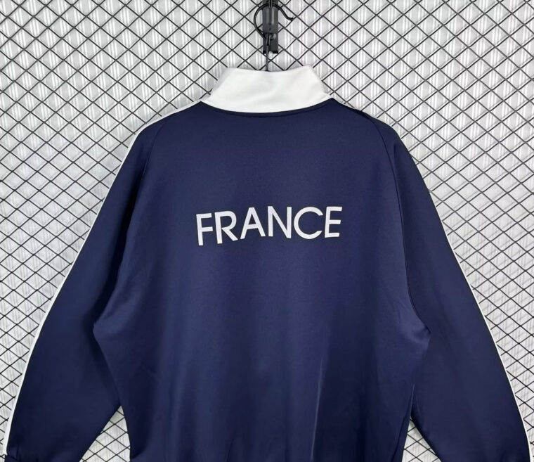 2014 France Blue Track Jacket 4