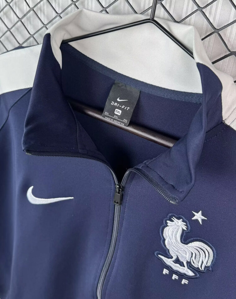 2014 France Blue Track Jacket 5