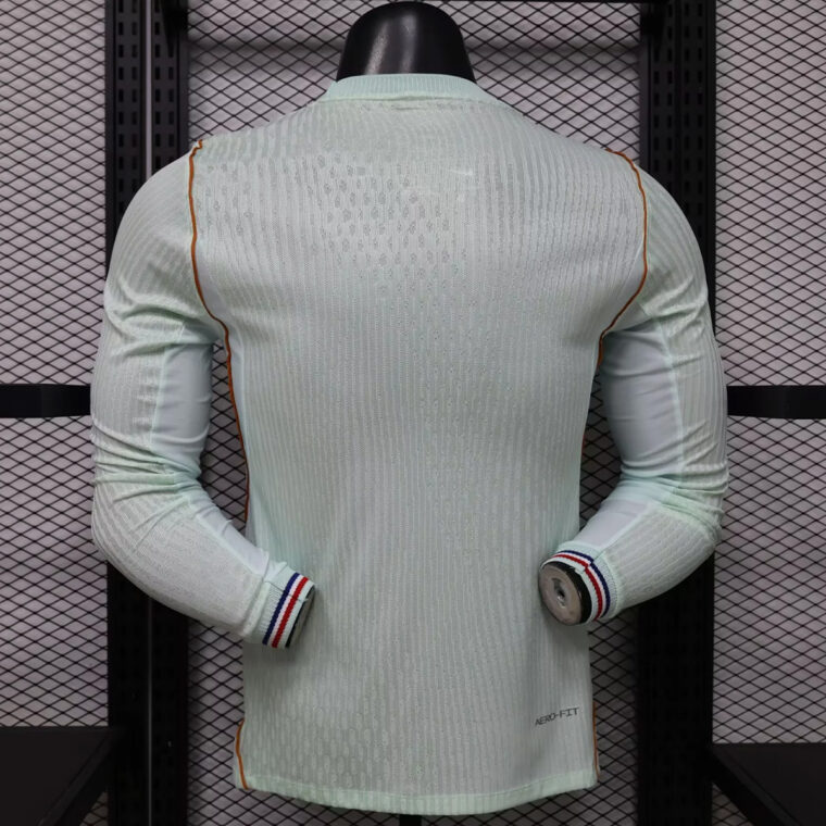 2026 France Away Player Version Long Sleeve Soccer Jersey 2