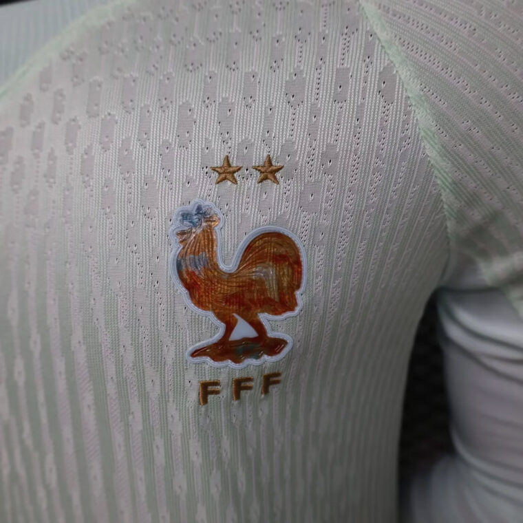 2026 France Away Player Version Long Sleeve Soccer Jersey 5