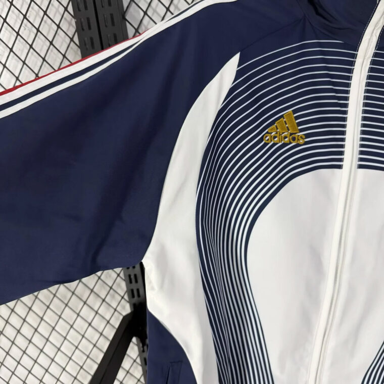 2026 France Blue Tracking Jacket 4