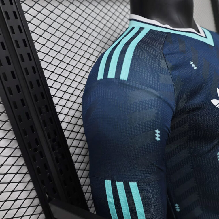 2026 Germany Away Long Sleeve Player Version Soccer Jersey 6