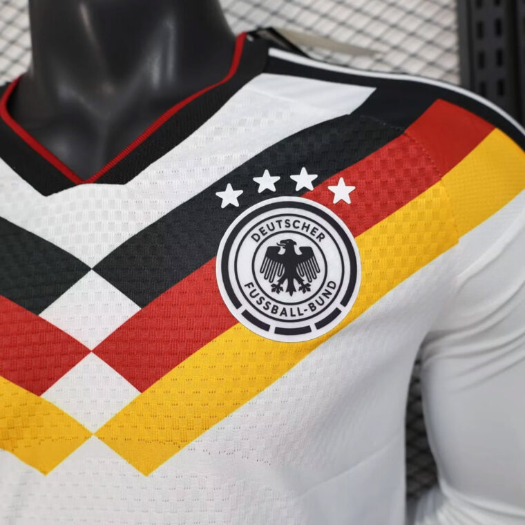 2026 Germany Home Long Sleeve Player Version Soccer Jersey 5