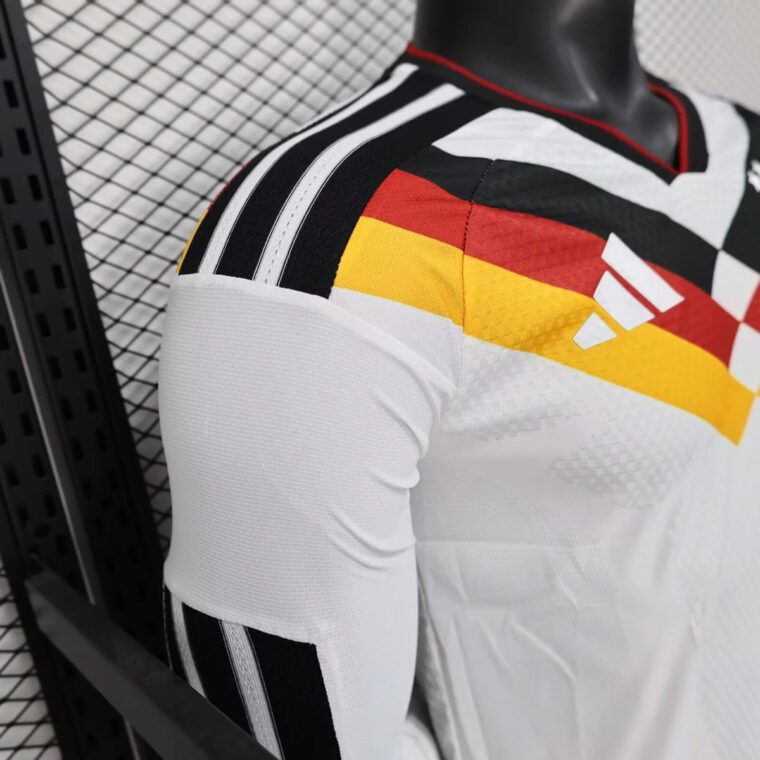 2026 Germany Home Long Sleeve Player Version Soccer Jersey 6