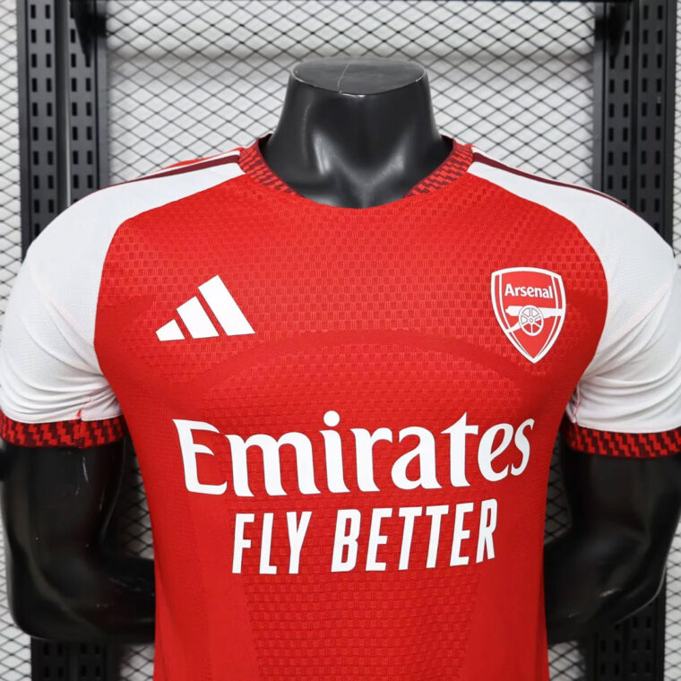 26_27 Arsenal Home Player Version Soccer Jersey 3