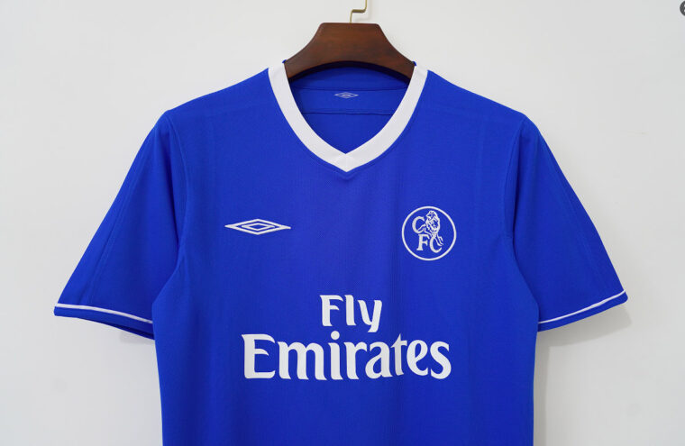 03_05 Chelsea Home Retro Soccer Jersey 3
