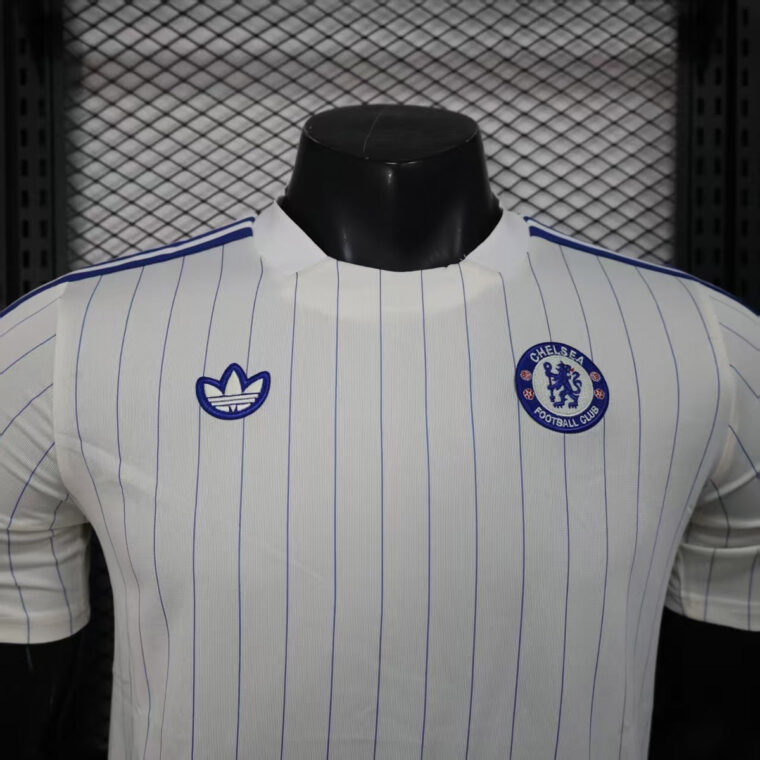25_26 Chelsea Terrace Icons White Shirt 3