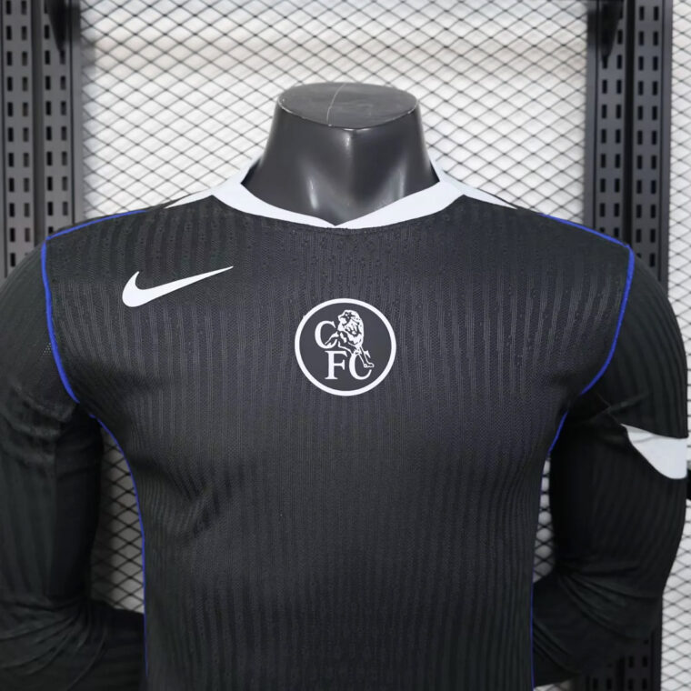 25_26 Chelsea Third Long Sleeve Player Version Soccer Jersey 3