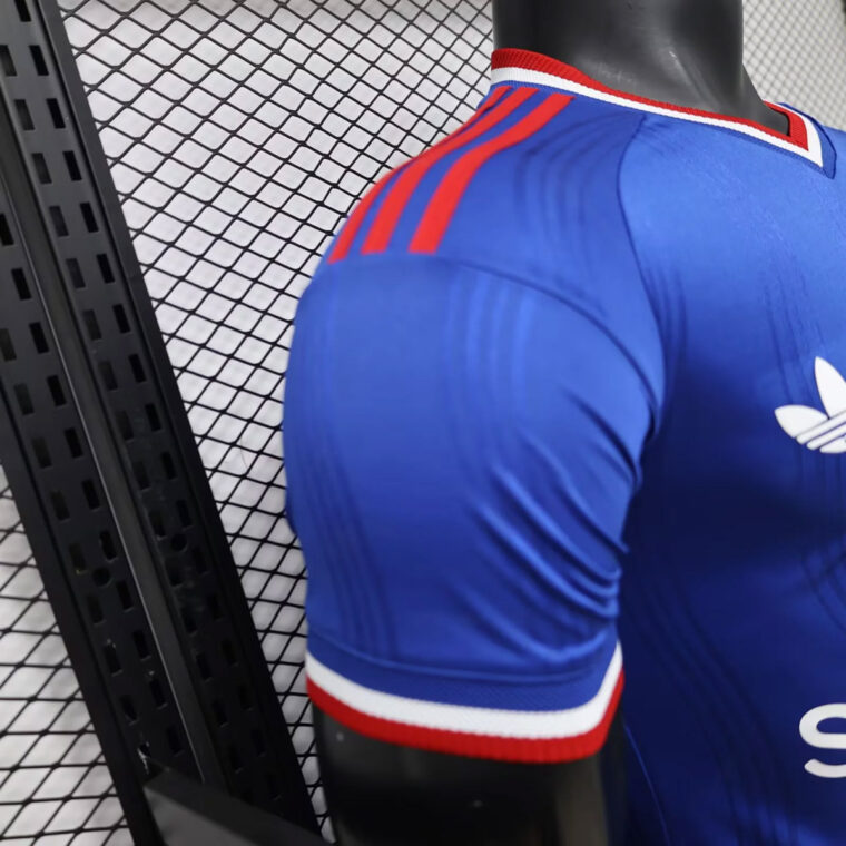 25_26 Manchester United Special Player Version Blue Soccer Jersey 6