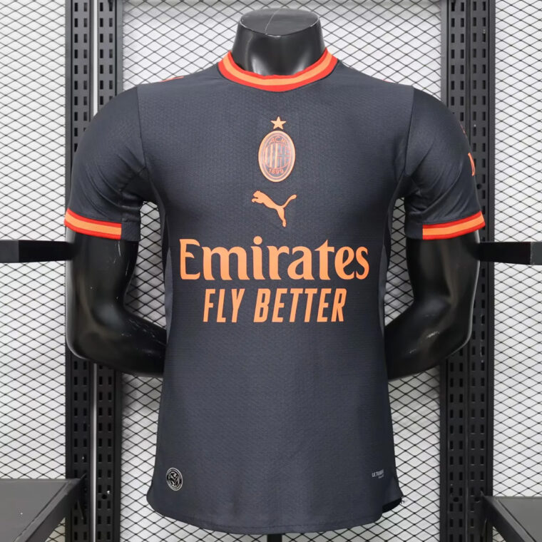 26 27 AC Milan Third Player Version Soccer Jersey